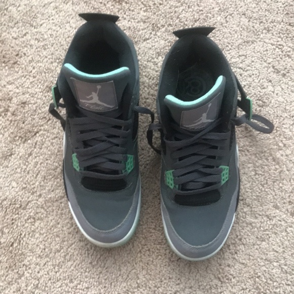 Jordan 4 Green Glow size 9 - Picture 4 of 8